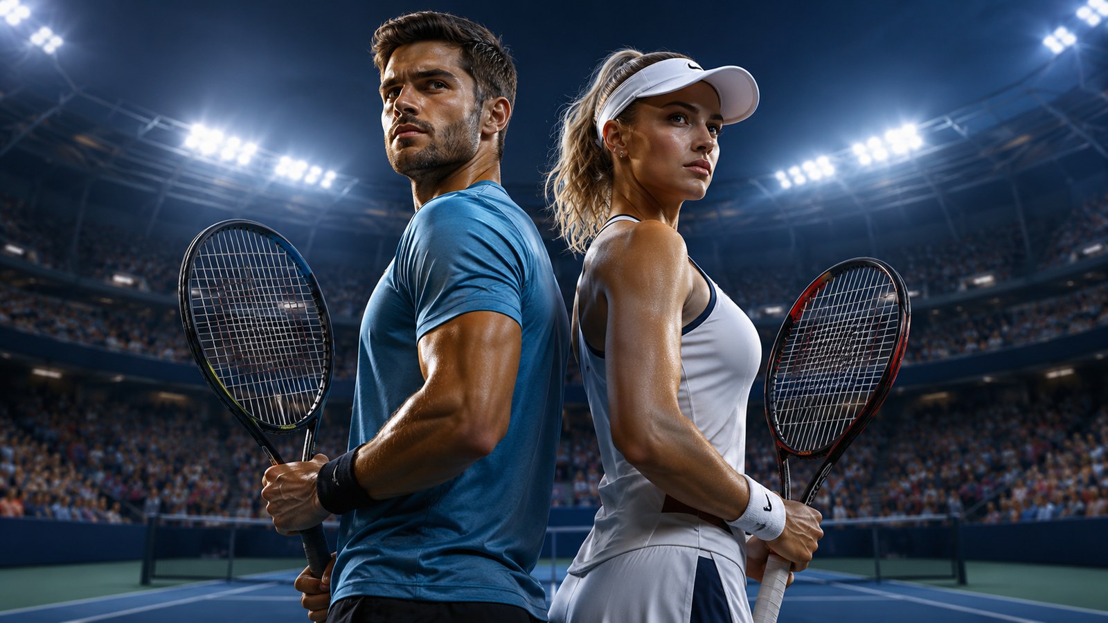 Professional tennis players representing Tennis Legacy: Rise to Glory